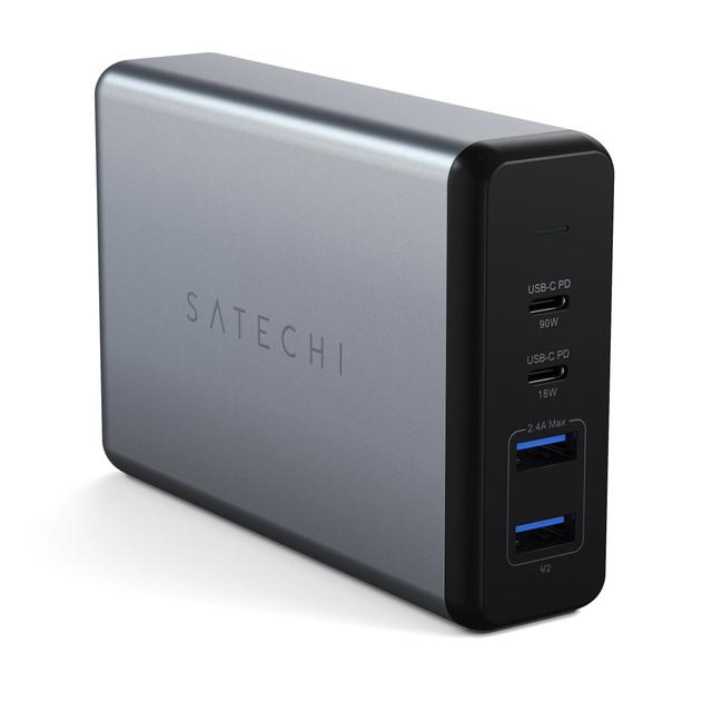 satechi desktop charger 108w pro type c pd 2x usb c and 2x usb a space gray - SW1hZ2U6NTI5ODI=