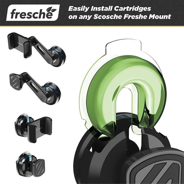 جهاز معطر الهواء لحامل الهاتف Scosche - Air Freshener Refill Cartridges for Fresche Mounts - نعناع - SW1hZ2U6NTgyNzA=