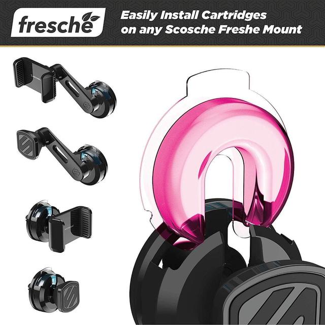 جهاز معطر الهواء لحامل الهاتف Scosche - Air Freshener Refill Cartridges for Fresche Mounts - استوائي - SW1hZ2U6NTgyNzg=