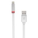 scosche flatout led charge and sync lightning 6 ft cable white - SW1hZ2U6MzE4MjM=