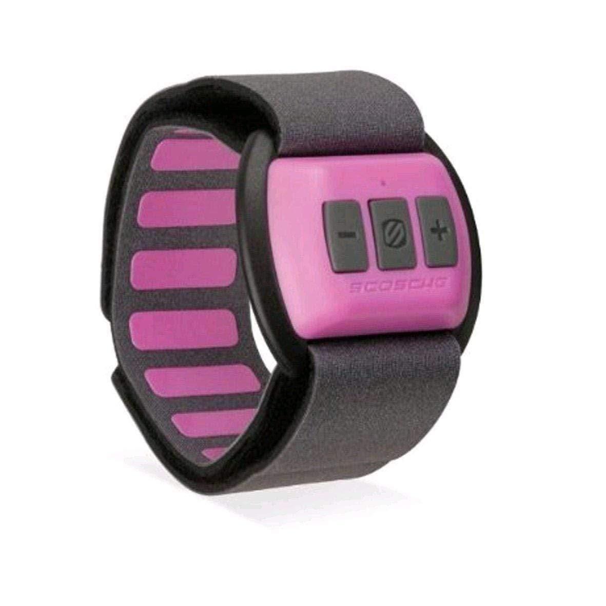 جهاز مراقبة نبضات الذراع Scosche Rhythm - Bluetooth Armband Pulse Monitor - وردي