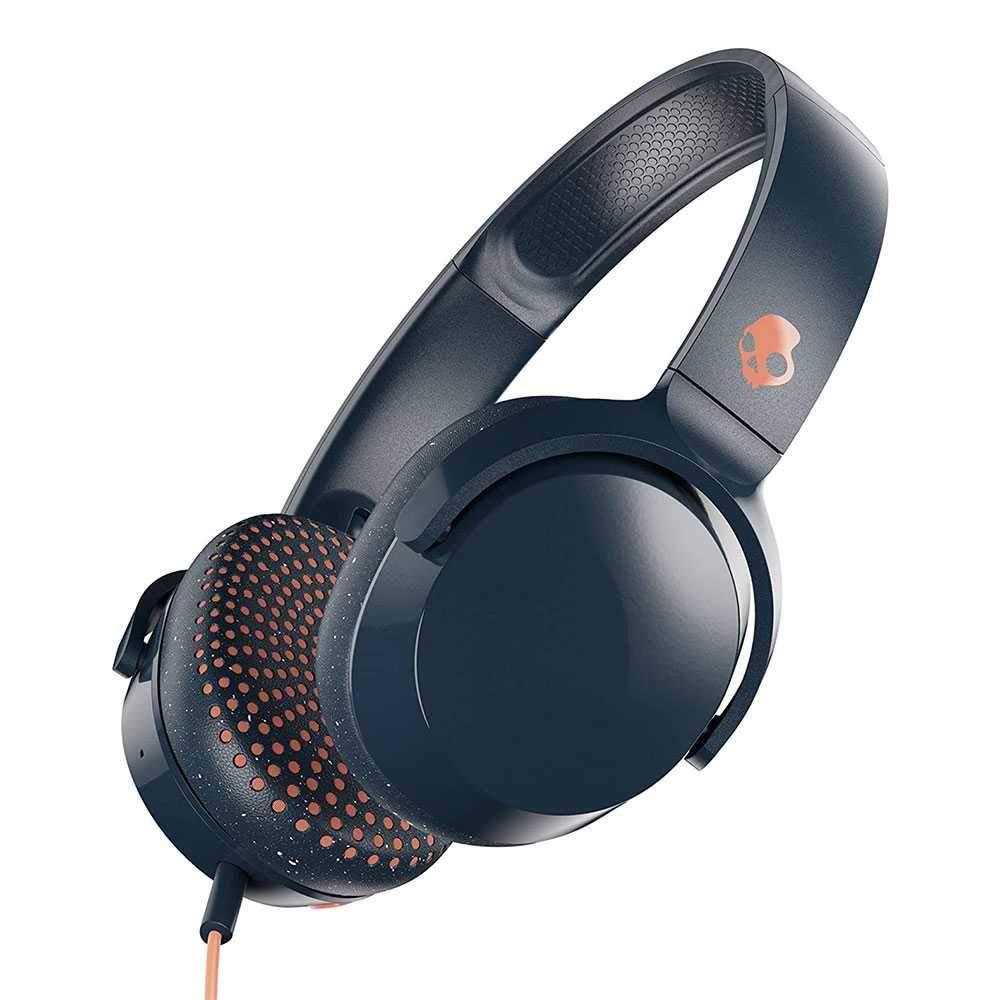 سماعة رأس لاسلكية Riff Wireless On-Ear Headphones with Tap Tech Skullcandy - أزرق