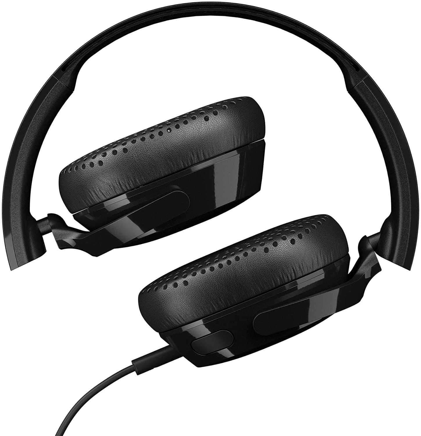 سماعة رأس لاسلكية Riff Wireless On-Ear Headphones with Tap Tech Skullcandy - أسود