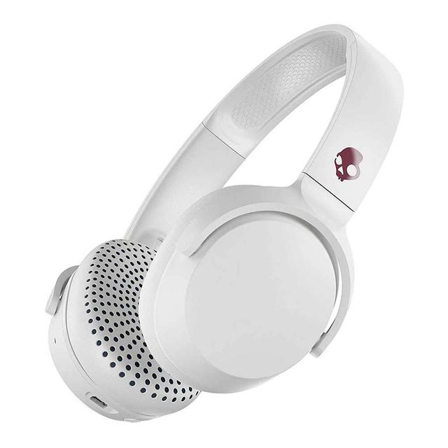 skullcandy riff wireless on ear headphones vice gray crimson - SW1hZ2U6NTM4MDk=