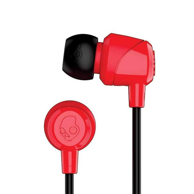skullcandy jib in ear headphones with mic black red - SW1hZ2U6NTM4NDU=