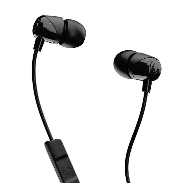 skullcandy jib in ear headphones with mic black black - SW1hZ2U6NTM4Njc=