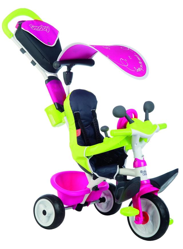 دراجة للأطفال Smoby - Baby Driver Comfort 2 - زهري - SW1hZ2U6NjcxNjM=