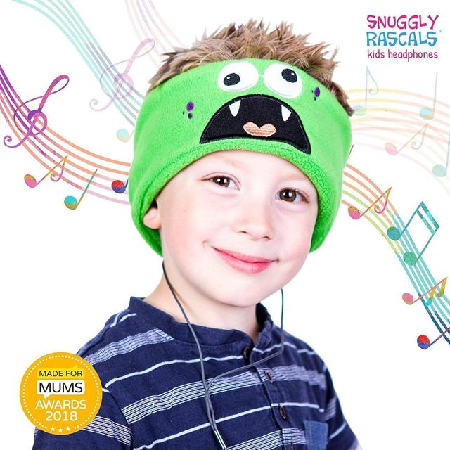 سماعات رأس سلكية للأطفال Headphones for Kids MONSTER من SNUGGLY RASCALS - SW1hZ2U6MzUyMzk=