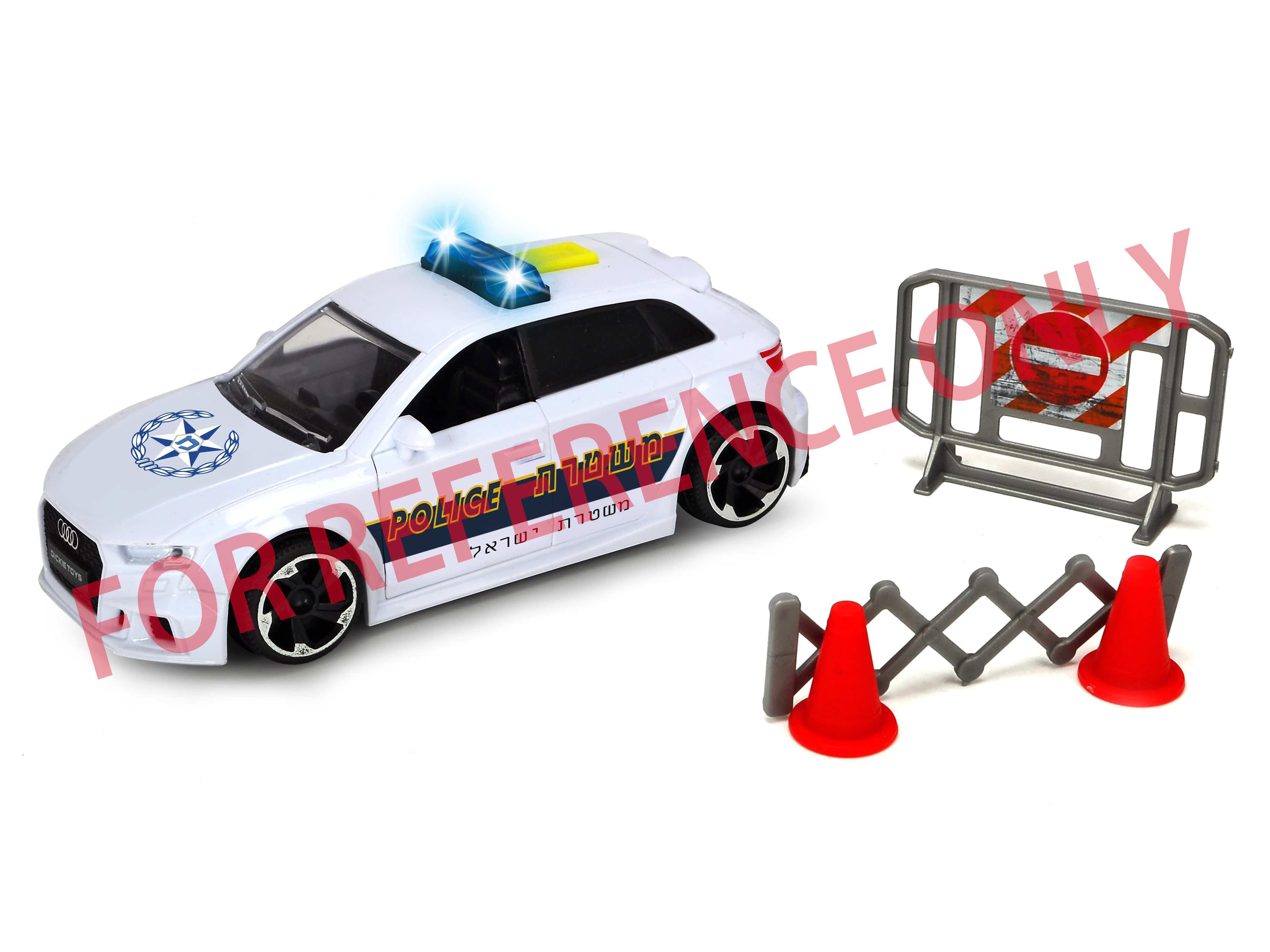 لعبة سيارة الشرطة DICKIE - Audi RS3 Police