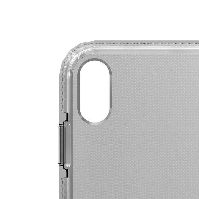 كفر حماية آيفون مع لاصقة حماية الشاشة - شفاف SO SKILD iPhone XR Defend Heavy Impact Case and Tempered Glass Screen Protector - SW1hZ2U6MzIxMzE=