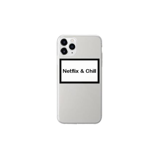 statement netflix chill case for iphone 11 pro clear - SW1hZ2U6NTgzODY=