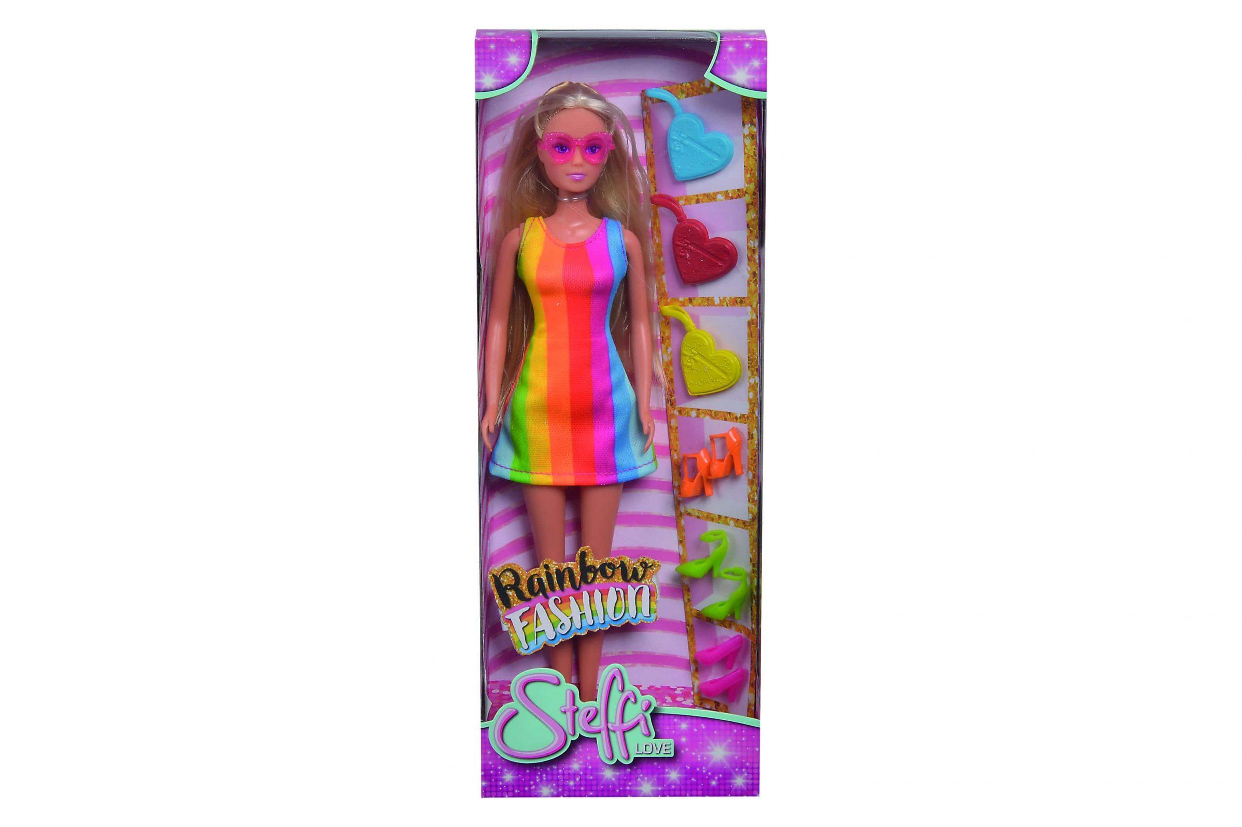 لعبة دمية SIMBA - SL Rainbow Fashion