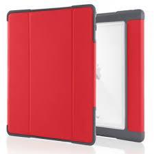 كفر حماية أحمر لجهاز (iPad Pro 9.7) STM Dux Rugged Case Red for iPad Pro 9.7 - SW1hZ2U6MzY4NjE=