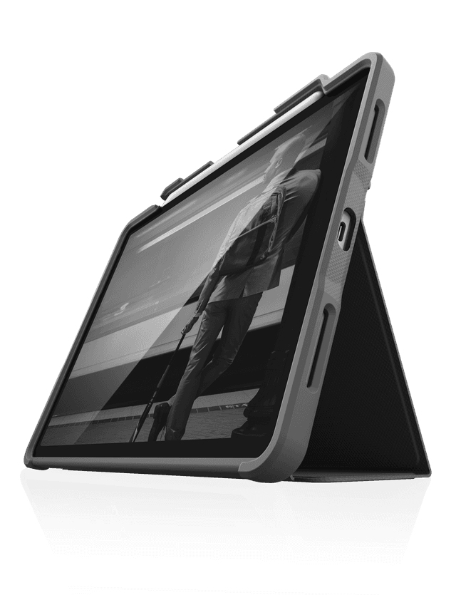 حافظة جلد لجهاز iPad pro 11 لون أسود CASE PLUS for iPad Pro 11 - STM - SW1hZ2U6NTg0NDQ=