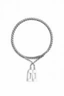 tapper airpod airpod pro strap 925 siver plated rope chain with magnetic locks swedish design compatible with airpods and airpods pro silver - SW1hZ2U6NTg0NTk=