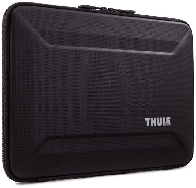 thule gauntlet 4 macbook pro 16 sleeve rugged protection shock absorbing polyurethane case premium quality easy to carry for apple macbook pro 16 15 and simiar sized pc laptops black - SW1hZ2U6NjE0NjY=