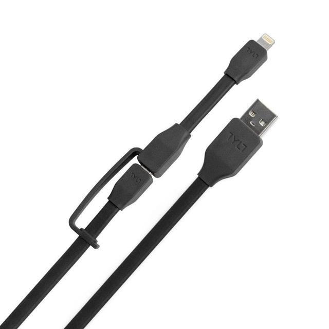 tylt sync cable duo charge sync lightning black - SW1hZ2U6MzcxMTc=
