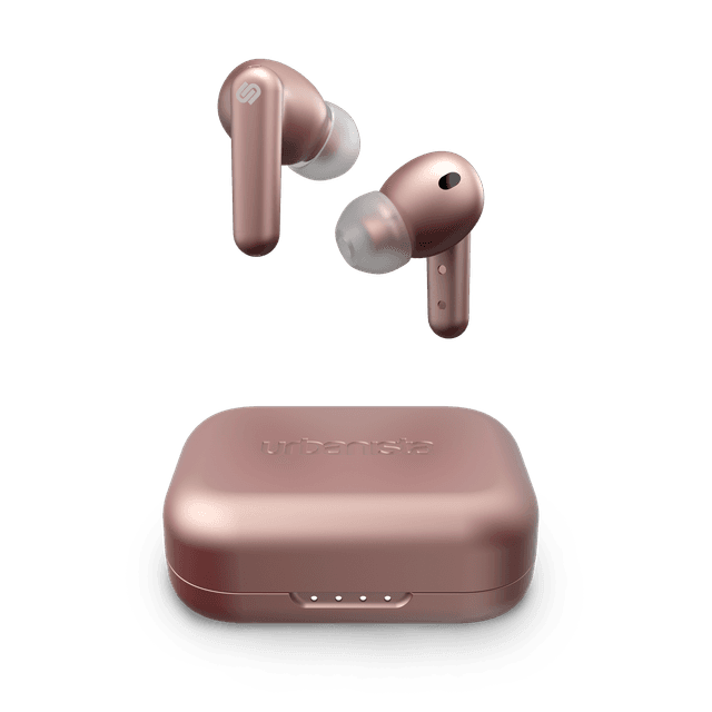 urbanista london active noise cancelling true wireless earphone bluetooth 5 0 25hr battery life touch control in ear detection wireless charging for smartphones tablets pcs laptops pink - SW1hZ2U6NjcyMDI=
