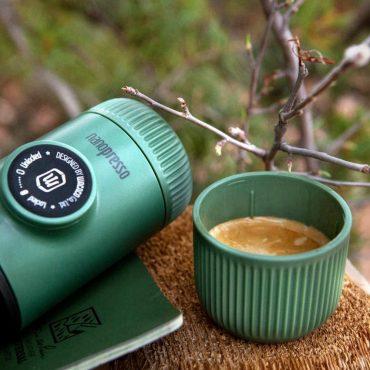 ماكينة الإسبريسو المحمولة Nanopresso Portable Espresso Maker Bundled with Protective Case Lava - Wacaco