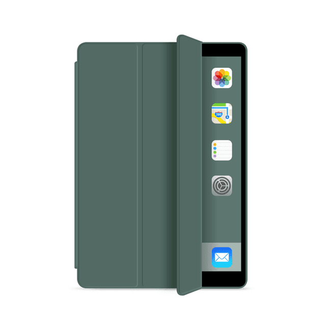 wiwu smart folio protective case for ipad mini 5 2019 dark green - SW1hZ2U6ODAzOTM=