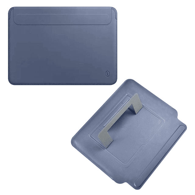 wiwu alita skin pro portable slim stand sleeve for macbook pro 16 navy blue - SW1hZ2U6ODA3ODc=