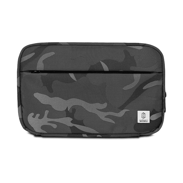 wiwu camouflage travel pouch 22 5 14 5 5cm gray - SW1hZ2U6ODA5NDU=