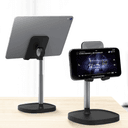 wiwu zm101 adjustable desktop stand for phone tablet black - SW1hZ2U6ODExMTk=