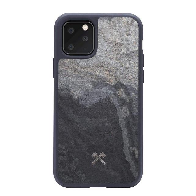 woodcessories bumper case for iphone 11 pro max stone camo gray - SW1hZ2U6NTMwODg=