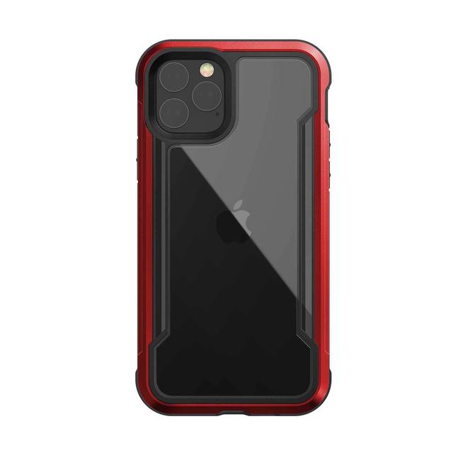 كفر X-Doria - Defense Shield iPhone 11 Pro - شفاف / أحمر - SW1hZ2U6NjI2MjQ=