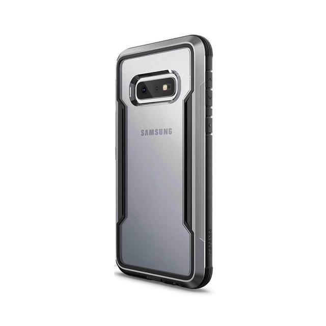 كفر X-Doria - Defense Shield Samsung Galaxy S10E - شفاف / أسود - SW1hZ2U6NjI5Mjc=