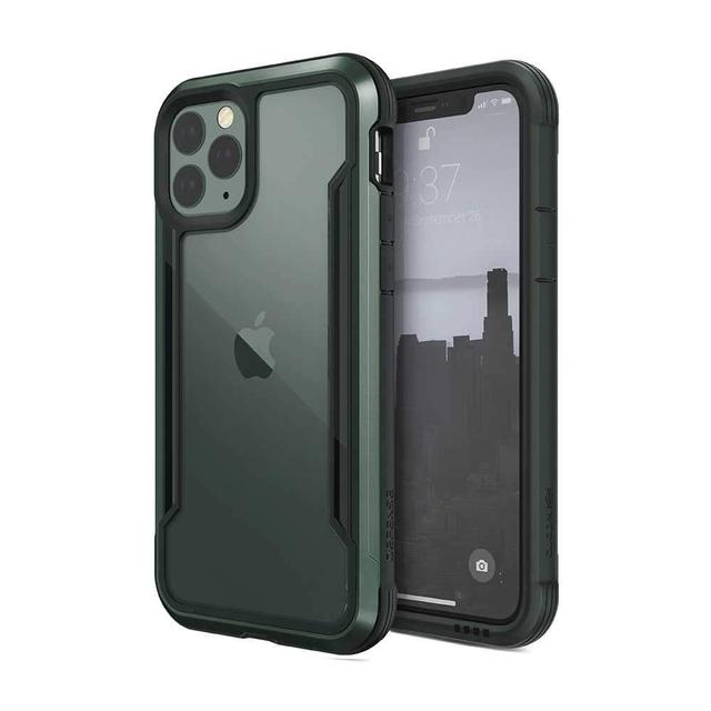 كفر iPhone 11 Pro Max X-Doria Defense Shield Back Case - أخضر داكن - SW1hZ2U6NzAwMDc=