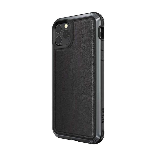 كفر iPhone 11 Pro Max X-Doria Defense Lux Back Case - أسود جلدي - SW1hZ2U6NzAwNjA=