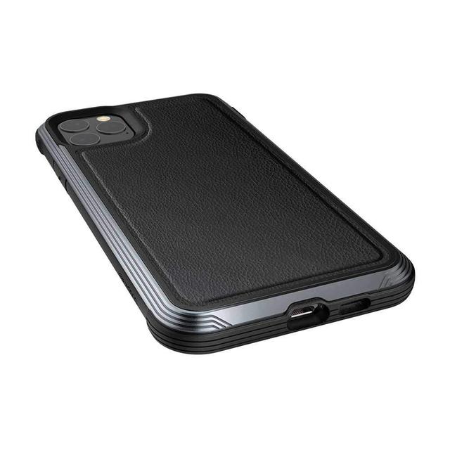 كفر iPhone 11 Pro Max X-Doria Defense Lux Back Case - أسود جلدي - SW1hZ2U6NzAwNjE=
