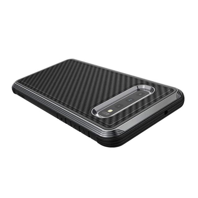 كفر Samsung Galaxy S10E X-Doria Defense Lux Back Case – أسود - SW1hZ2U6NzAyODI=