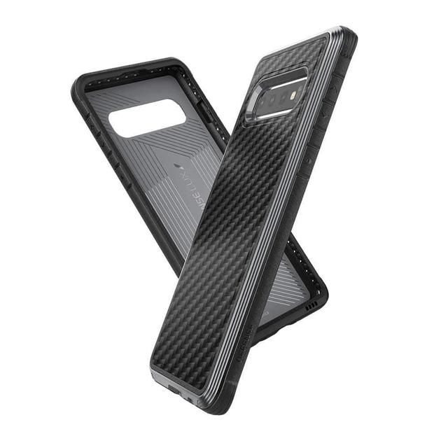 كفر X-Doria Defense Lux Back Case for Samsung Galaxy S10E - Black Carbon - SW1hZ2U6Nzg3OTc=