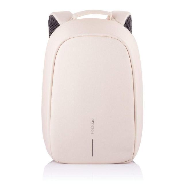 xd design bobby hero spring anti theft backpack laptop tablet travel bag hidden zipper cut resistant rfid protected pockets w usb charging port multi compartments water replellant peach - SW1hZ2U6NTg1NTc=