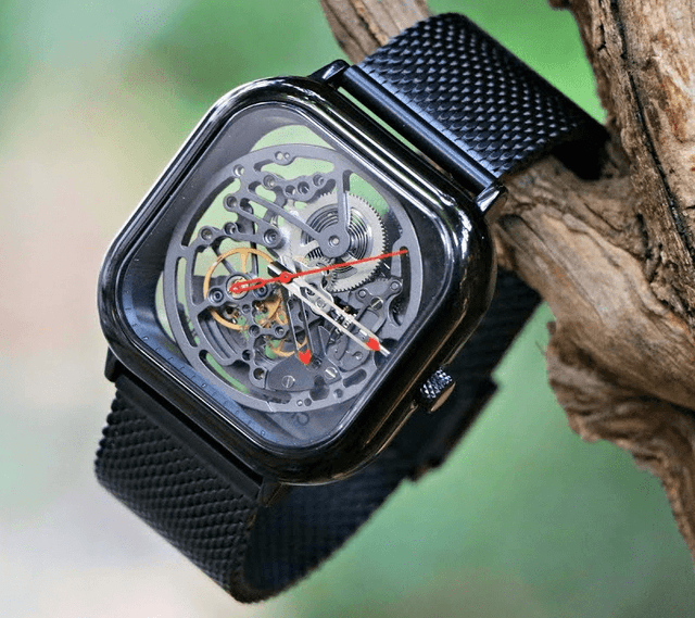 ساعة MI CIGA Design  الأوتوماتيكية للرجال (سوداء)- من شاومي - SW1hZ2U6NDk4MjY=