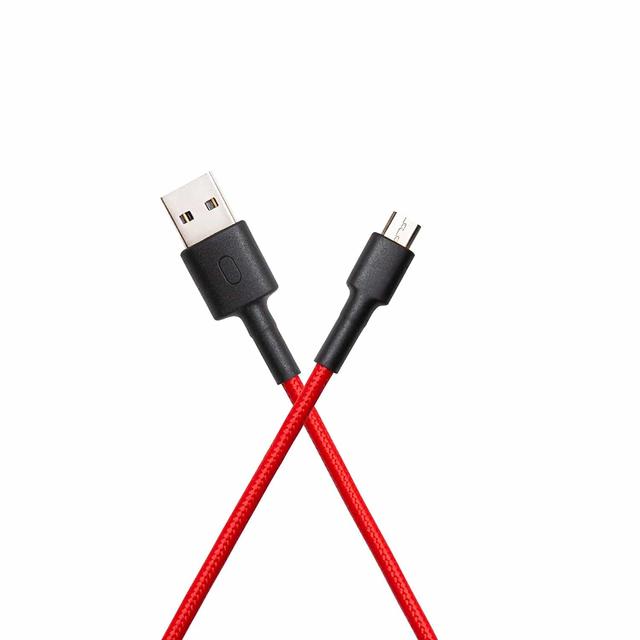Xiaomi mi braided usb type c cable 100cm red - SW1hZ2U6NTIzMzc=