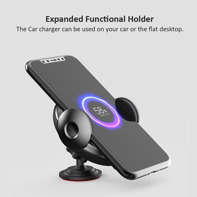 Xiaomi shunzao wireless car charger automatic induction black - SW1hZ2U6NTI1Mjk=