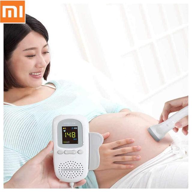 جهاز نبض الجنين في المنزل مع شاشة ال اي دي شاومي Xiaomi Led Home Fetal Heart Rate Monitor - SW1hZ2U6NTM2MjM=