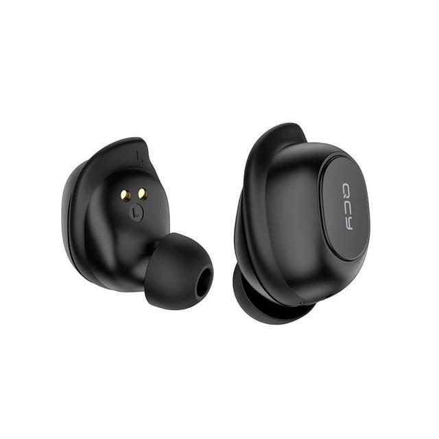 سماعات بلوتوث  Mi QCY T9S Wireless Bluetooth earphones Headphones  سوداء - SW1hZ2U6NzQwMTM=