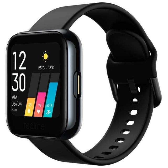Xiaomi Watch 1.4" Large HD Color Display, Full Touch Screen, SpO2, Continuous Heart Rate Monitor Free Size Black - SW1hZ2U6NzQwNjU=