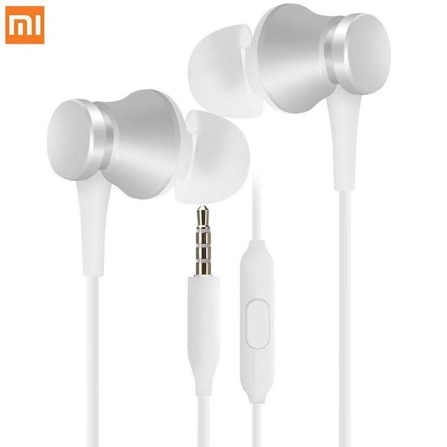 Xiaomi mi in ear headphones basic silver - SW1hZ2U6NjAzNzk=