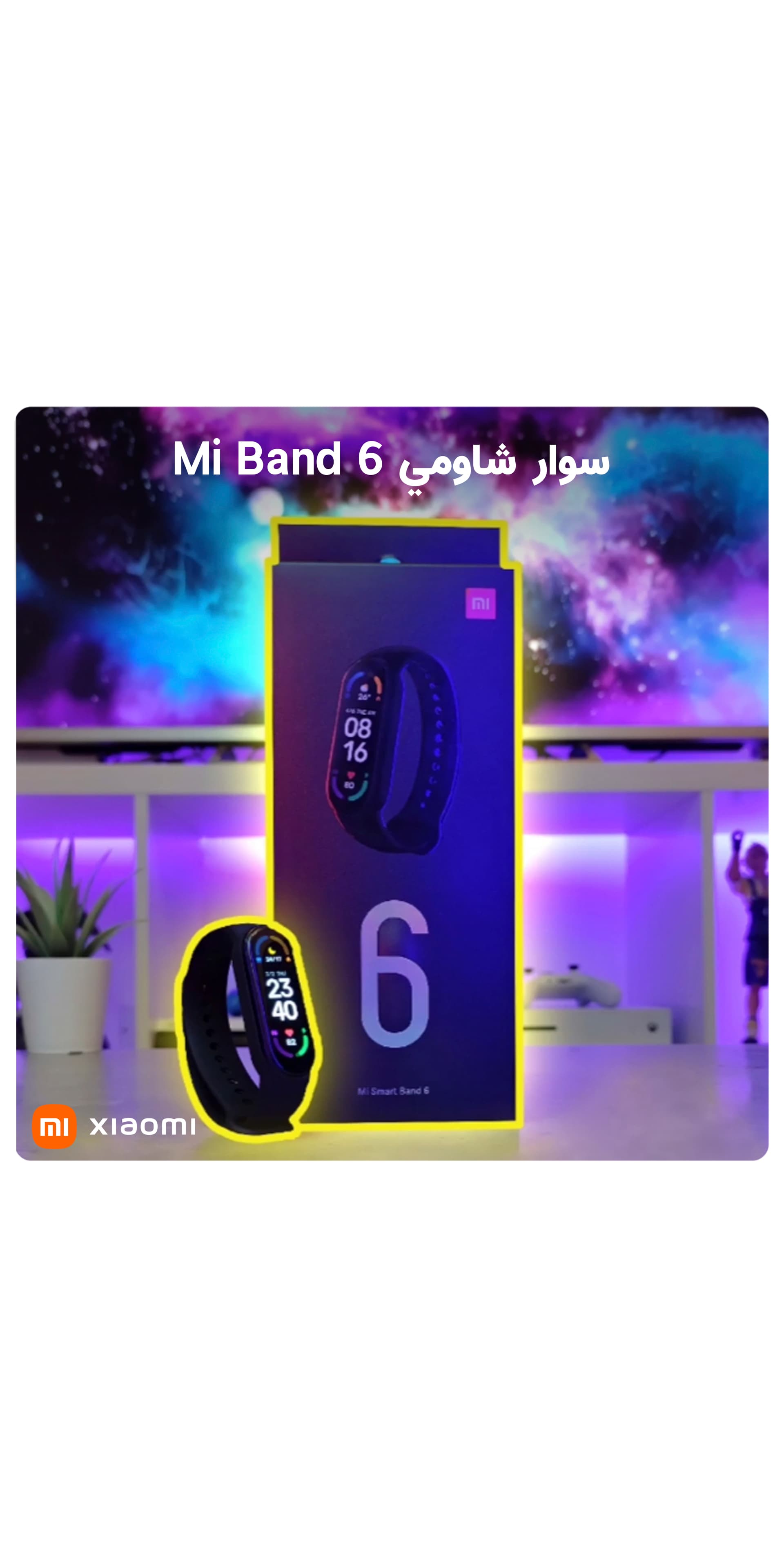 Xiaomi Mi Band 6 1.56'' Screen Display Smart Bracelet Blood Oxygen Fitness Tracker, Heart Rate Monitor, Bluetooth Smart Band