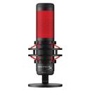 hyperx quadcast standalone microphone usb condenser mic 4 selectable polar patterns great for gaming recording broadcast podcasting works w pc ps4 and mac black red - SW1hZ2U6NTExMTgw