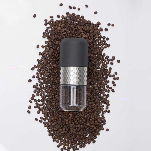 آلة طحن القهوة LAVIDA Electric Coffee Grinder G1 High-end Mini Portable Coffee Maker Machine Rechargeable Ground Coffee Beans Grinding Glass - SW1hZ2U6ODg3MjU=
