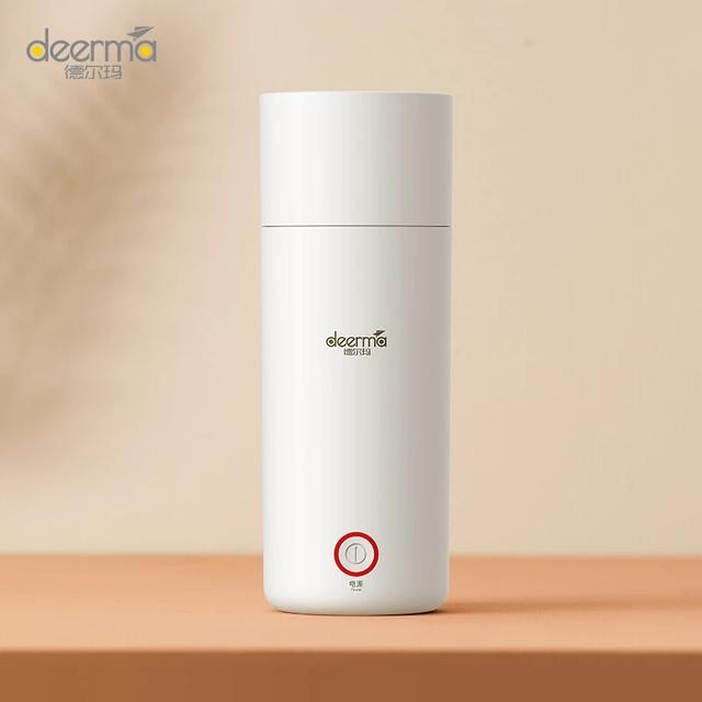 Xiaomi deerma portable electric kettle thermal cup 350ml water bottle temperature control smart water kettle - SW1hZ2U6Mjk5NzM1
