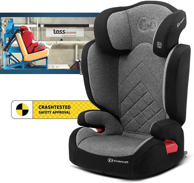 kinderkraft car seat xpand black with isofix system - SW1hZ2U6ODc2MTk=