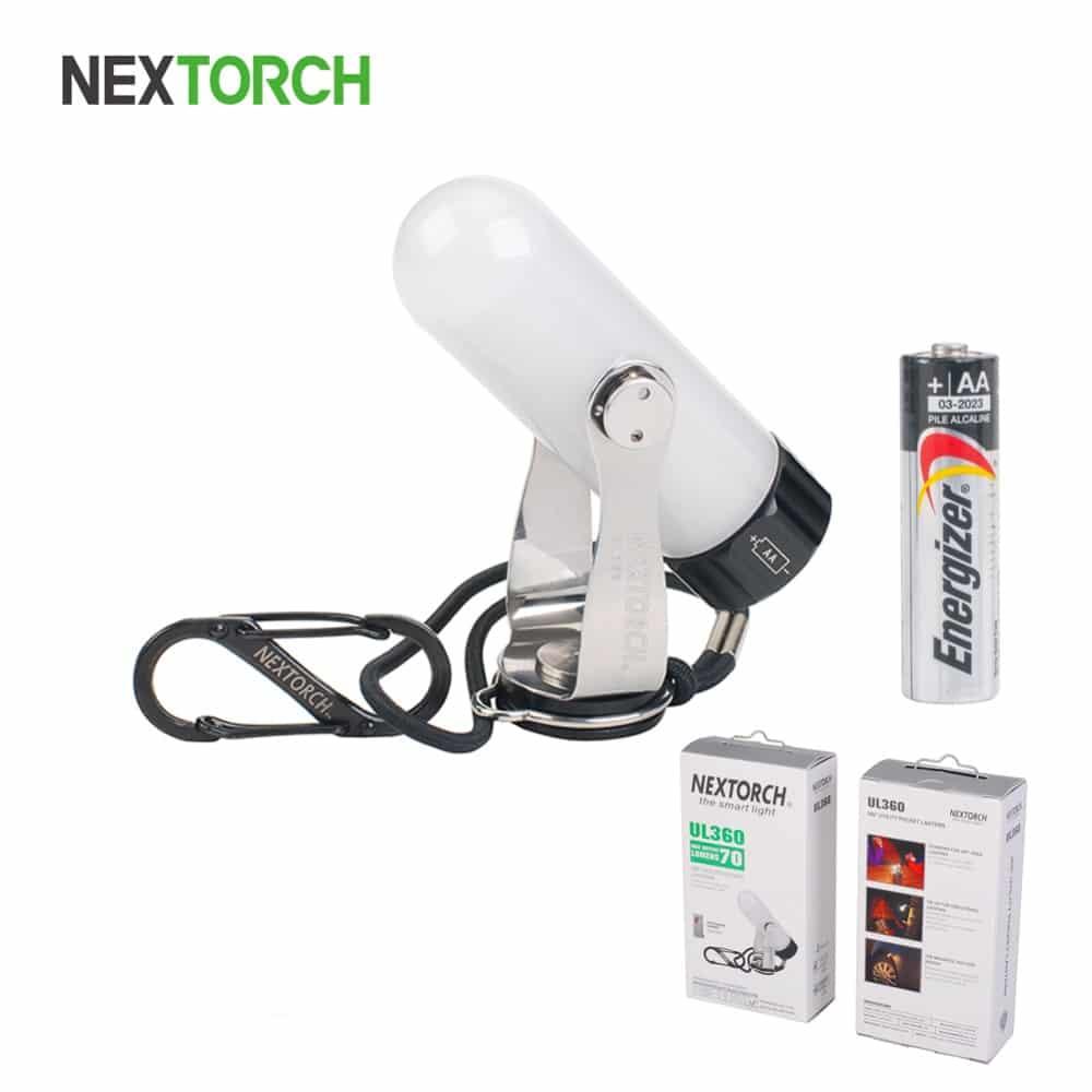 لمبة البر الصغيرة المحمولة  NEXTORCH UL360 Utility Pocket LED Torch