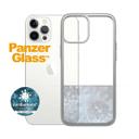 كفر بإطار فضي PanzerGlass iPhone 12 Pro Max ClearCase - Drop Protection Treated w/ AntiMicrobial, Anti-Scratch, Anti Ageing & Discoloration, Screen Protector Friendly Supports Wireless Charging - SW1hZ2U6ODczNTU=